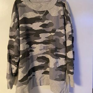 Aerie camo sweatshirt